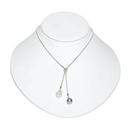 White Faux Classic Neckform Style B